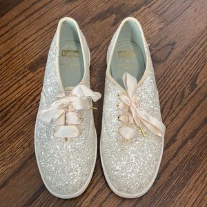 Kate Spade Sequin Keds Tennis Shoes